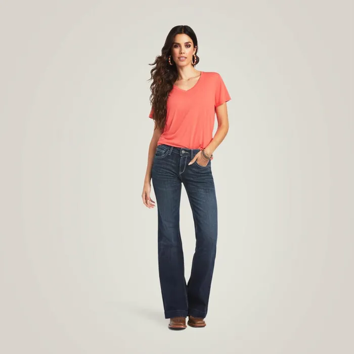 Trouser Perfect Rise Aisha Wide Leg Jean Missouri Women Ariat Denim Trouser Perfect Rise Aisha Wide Leg Jean Missouri Women Ariat Denim