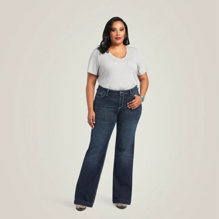 Trouser Perfect Rise Aisha Wide Leg Jean Missouri Women Ariat Denim Trouser Perfect Rise Aisha Wide Leg Jean Missouri Women Ariat Denim