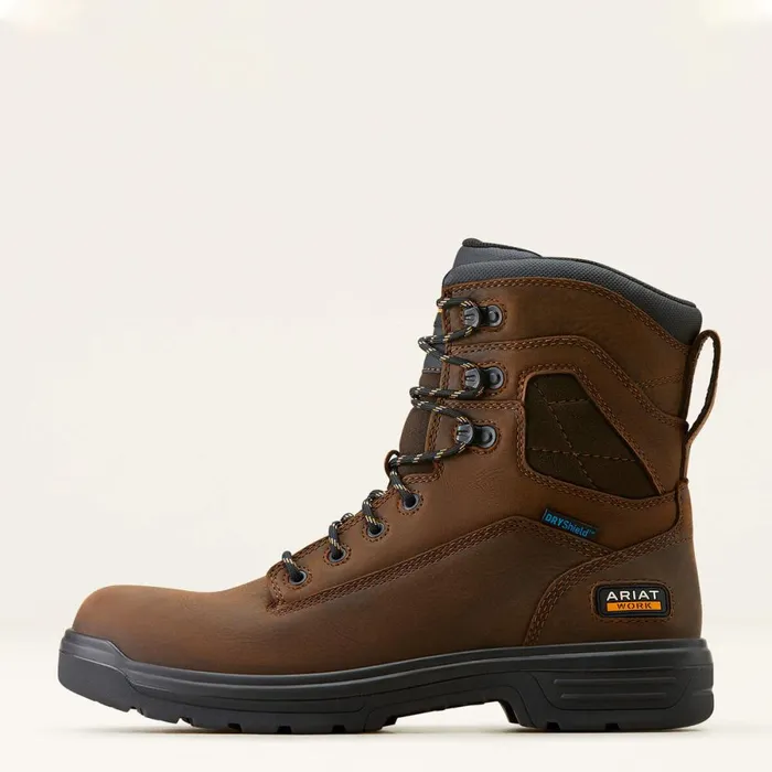 Turbo 8034 Waterproof Work Boot Rich Brown Men Ariat Work Boots Turbo 8034 Waterproof Work Boot Rich Brown Men Ariat Work Boots