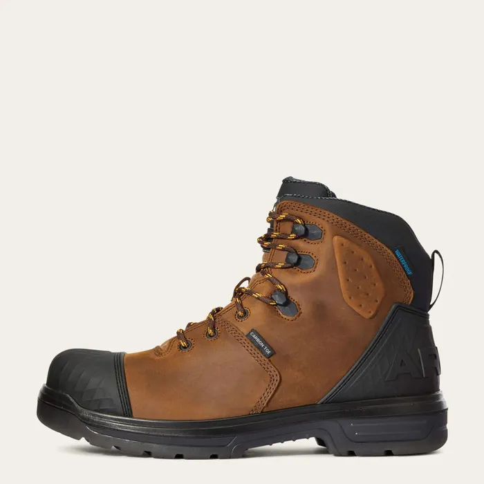 Turbo Outlaw 6034 Waterproof Carbon Toe Work Boot Barley Brown Men Ariat Work Boots Turbo Outlaw 6034 Waterproof Carbon Toe Work Boot Barley Brown Men Ariat Work Boots