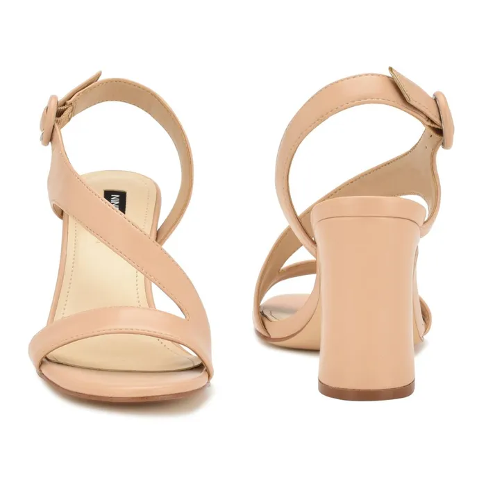 Ushila Heeled Sandals Warm Blush Women Nine West Mid Heels Ushila Heeled Sandals Warm Blush Women Nine West Mid Heels