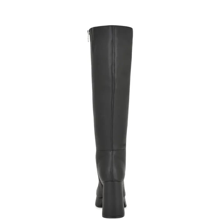 Vadda Platform Boots Black Women Nine West Boots and Booties Vadda Platform Boots Black Women Nine West Boots and Booties