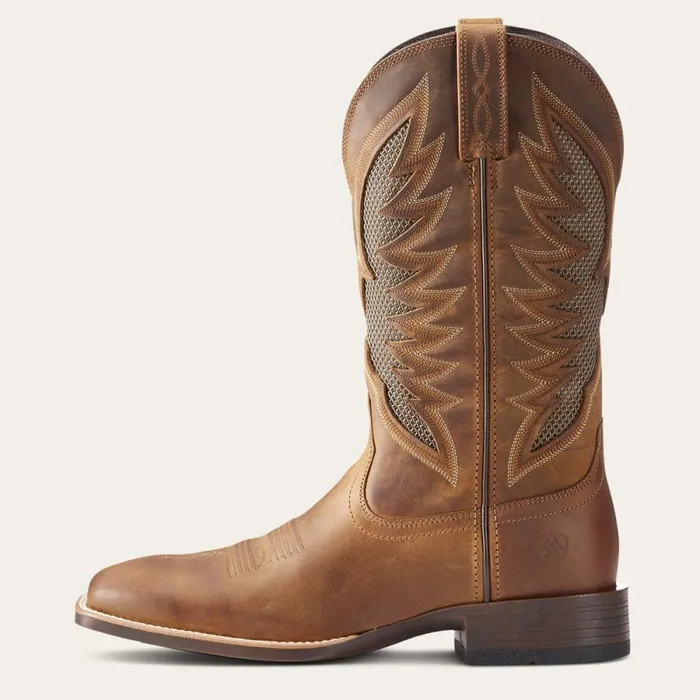VentTEK Ultra Western Boot Distressed Brown Men Ariat Western Boots VentTEK Ultra Western Boot Distressed Brown Men Ariat Western Boots