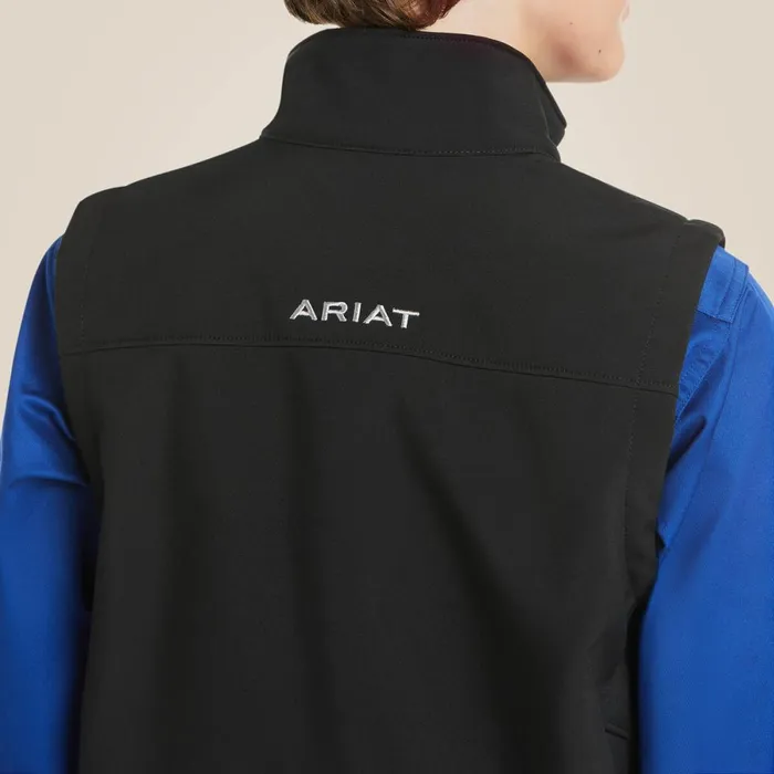 Vernon 20 Softshell Vest Black Kids Ariat Jackets and Vests