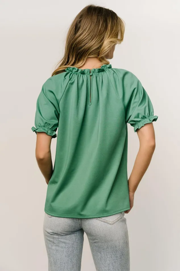 Vincent Top Green Women Baltic Born Blouses Shirts Vincent Top Green Women Baltic Born Blouses Shirts