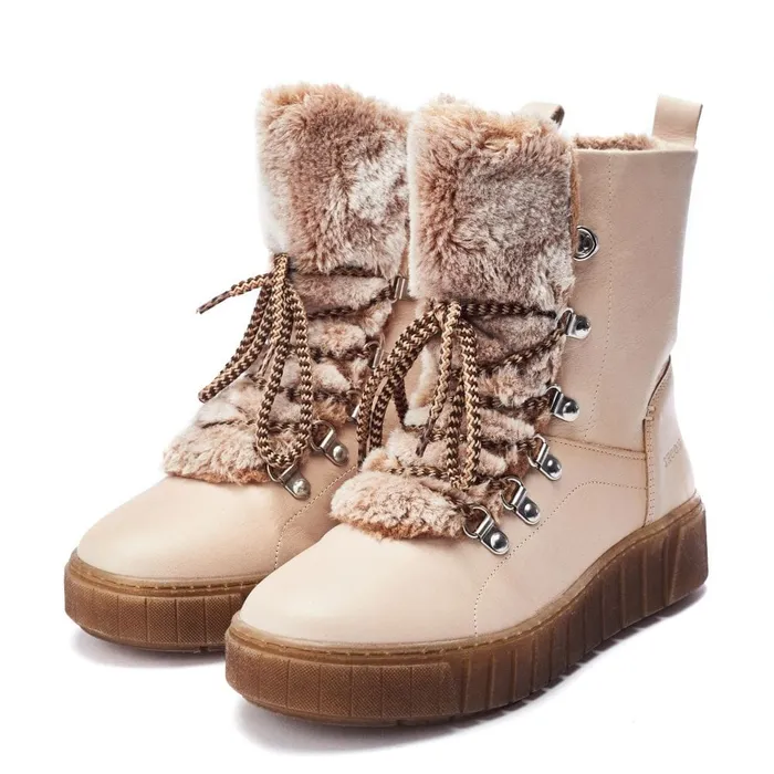 White Boots Women Moda In Pelle Shoon Sh Braemar Off White Leather