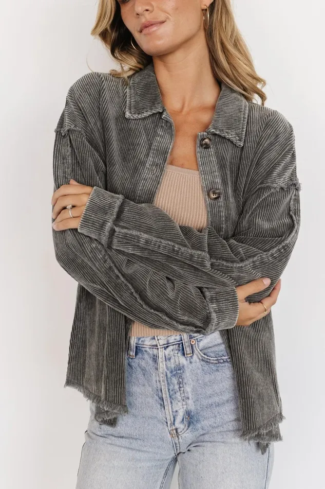 Wilder Corduroy Jacket Dusty Pine Women Baltic Born Outerwear Wilder Corduroy Jacket Dusty Pine Women Baltic Born Outerwear