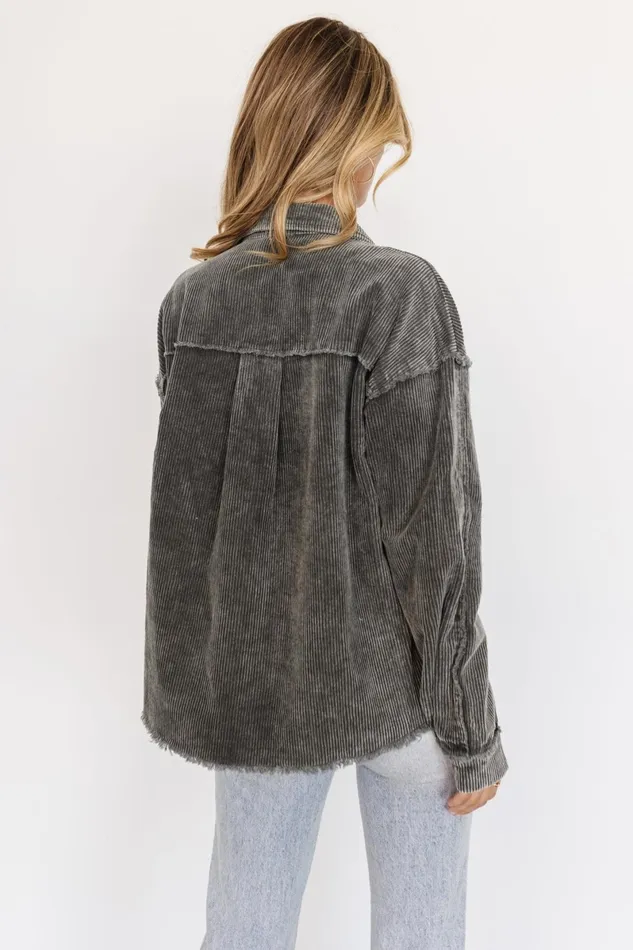 Wilder Corduroy Jacket Dusty Pine Women Baltic Born Outerwear Wilder Corduroy Jacket Dusty Pine Women Baltic Born Outerwear