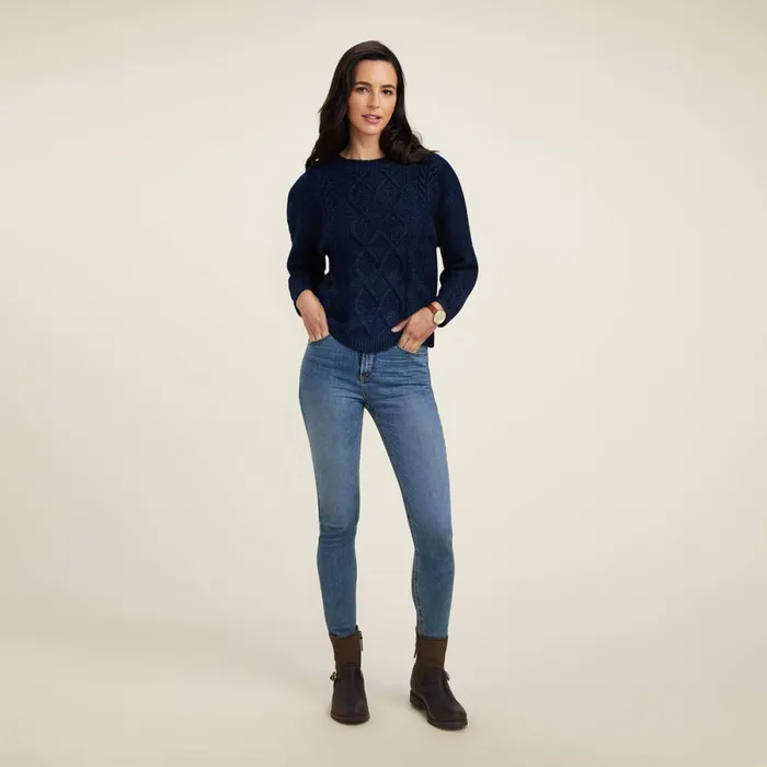 Winter Quarter Sweater Navy Women Ariat Sweaters and Cardigans Winter Quarter Sweater Navy Women Ariat Sweaters and Cardigans