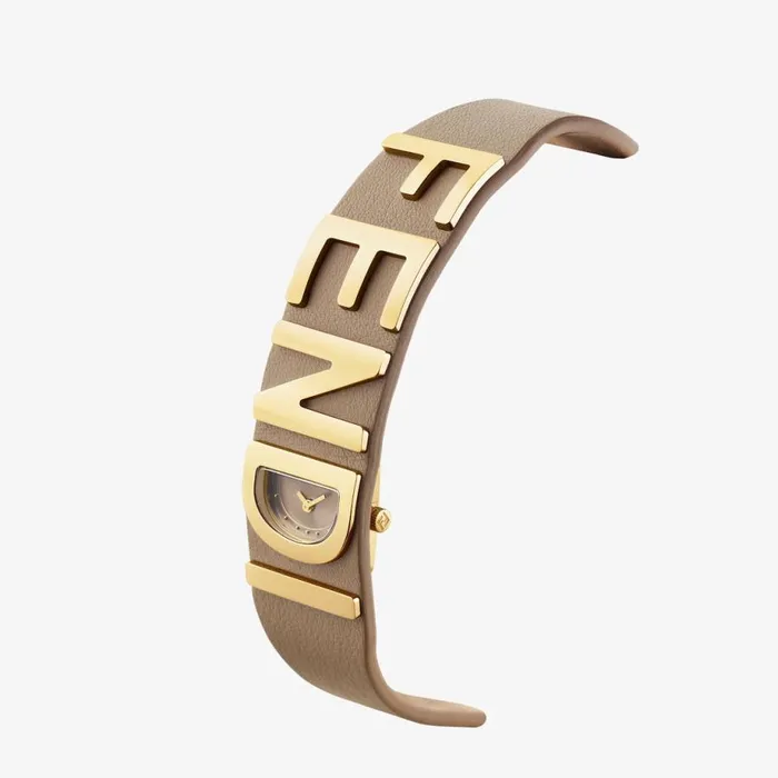 Woman 1780 X 1980 Mm 8211 Bracelet Watch With Fendi Lettering Grey Fendi Watches