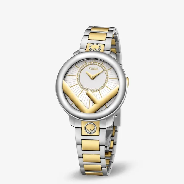 Woman 28mm Watch With F Is Fendi Logo Multicolour Fendi Watches