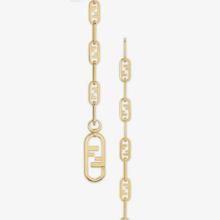 Woman GoldColoured Metal Belt Gold Fendi Belts