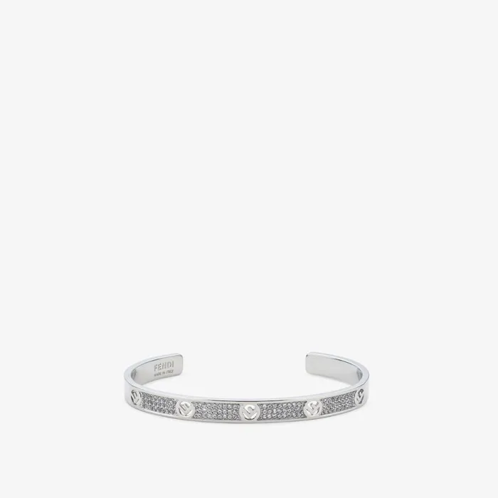 Woman SilverColoured Bracelet Silver Fendi Bracelets