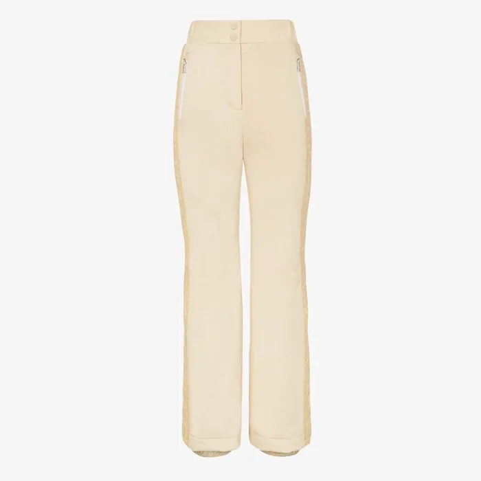 Woman White Nylon Trousers White Fendi Skiwear