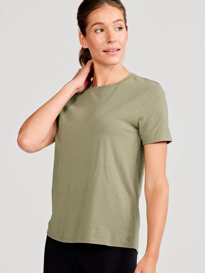 Women All Day Short Sleeve TShirt Tasc Performance Tennis Pickleball