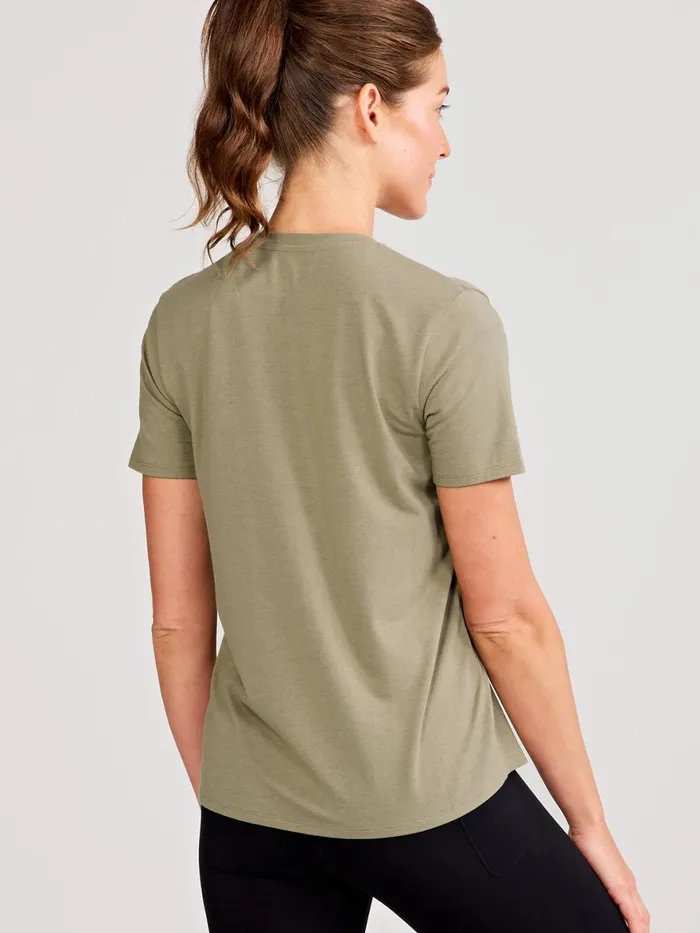 Women All Day Short Sleeve TShirt Tasc Performance Tennis Pickleball