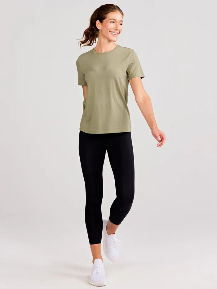 Women All Day Short Sleeve TShirt Tasc Performance Tennis Pickleball