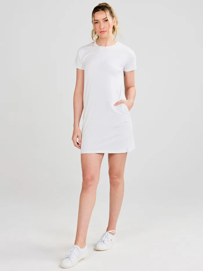 Women All Day TShirt Dress Tasc Performance Dresses