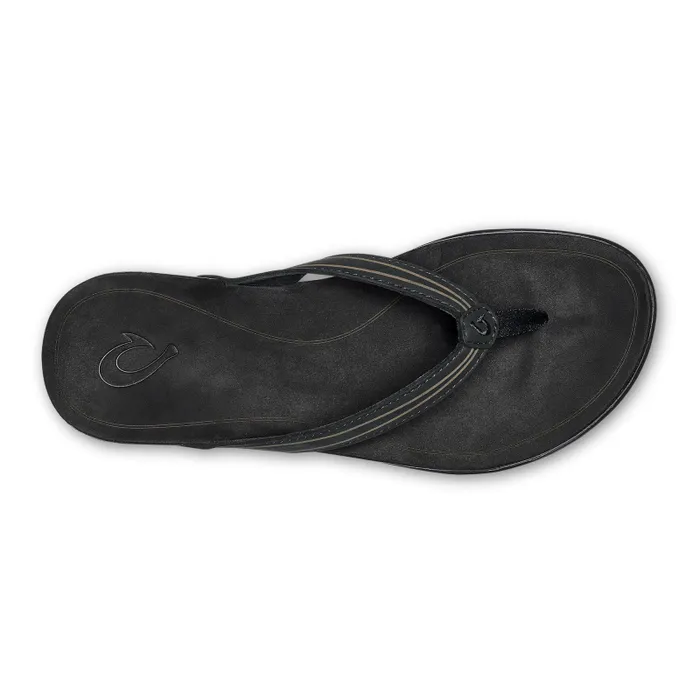Women Aukai Womens Everyday Leather Sandals Black Olukai Leather Women Aukai Womens Everyday Leather Sandals Black Olukai Leather