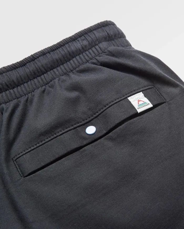 Women Bottoms Passenger Basswood Organic Cotton Short Black Black