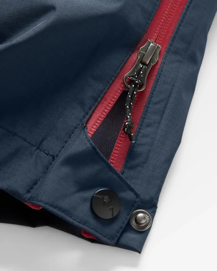 Women Bottoms Passenger Cloudburst Recycled Waterproof Trouser Deep Navy Deep Navy