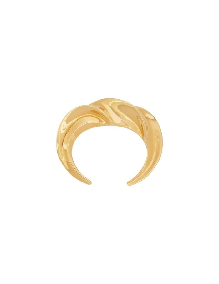 Women Bracelets Zimmermann Paint Stroke Cuff Gold