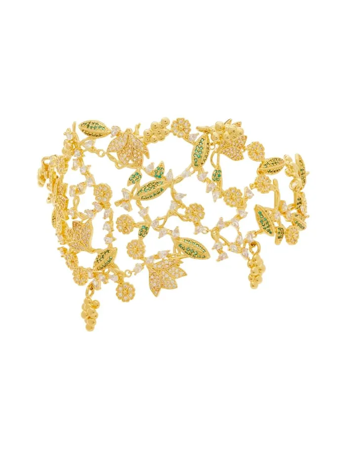 Women Bracelets Zimmermann Zimmermann Bloom Bracelet Goldgreen