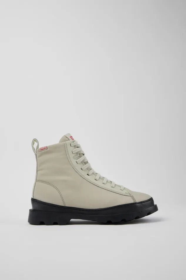 Women Camper Ankle Boots Brutus Gray Laceup Boots Women Camper Ankle Boots Brutus Gray Laceup Boots