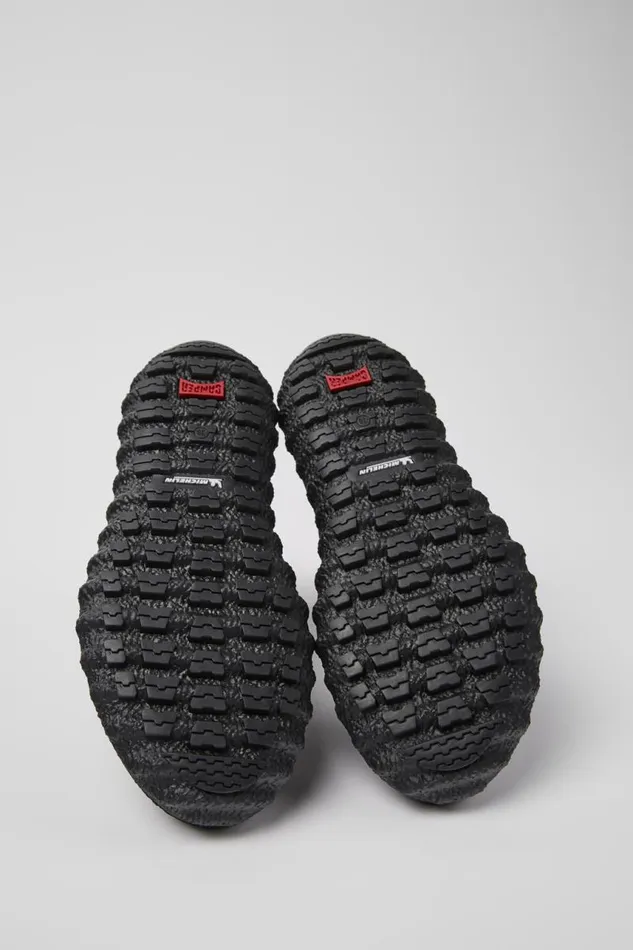 Women Camper Ankle Boots Ground PrimaLoft MICHELIN Black Textile And Leather Ankle Boots Women Camper Ankle Boots Ground PrimaLoft MICHELIN Black Textile And Leather Ankle Boots