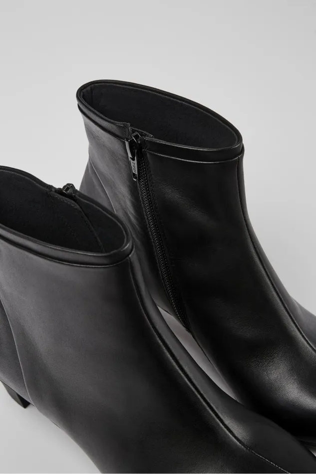 Women Camper Ankle Boots Helena Black Ankle Boots