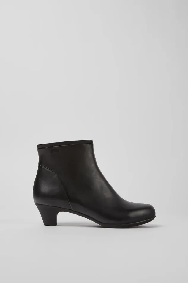 Women Camper Ankle Boots Helena Black Ankle Boots
