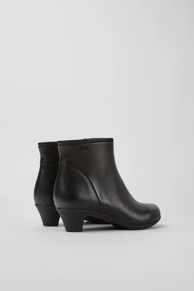 Women Camper Ankle Boots Helena Black Ankle Boots