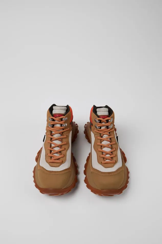 Women Camper Ankle Boots Karst Trek GORETEX Brown And Gray Ankle Boots Women Camper Ankle Boots Karst Trek GORETEX Brown And Gray Ankle Boots
