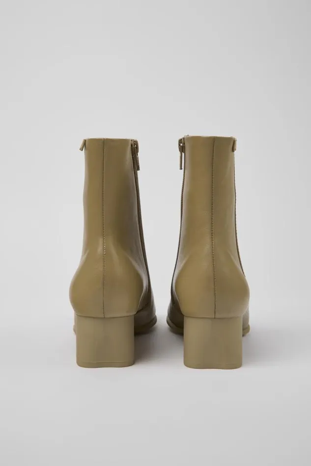 Women Camper Ankle Boots Katie Beige Leather Ankle Boots Women Camper Ankle Boots Katie Beige Leather Ankle Boots