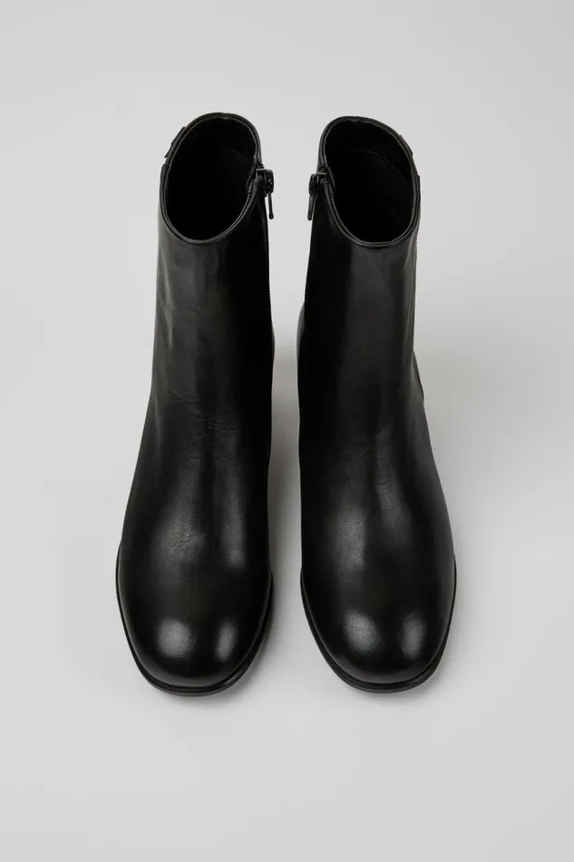 Women Camper Ankle Boots Katie Black Leather Ankle Boots Women Camper Ankle Boots Katie Black Leather Ankle Boots