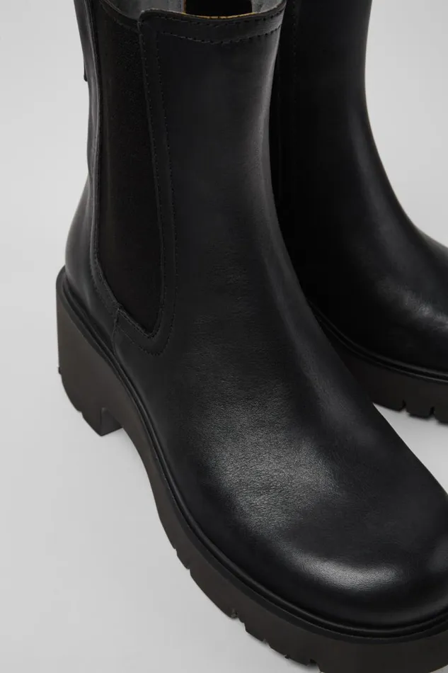 Women Camper Ankle Boots Milah Black Leather Ankle Boots Women Camper Ankle Boots Milah Black Leather Ankle Boots