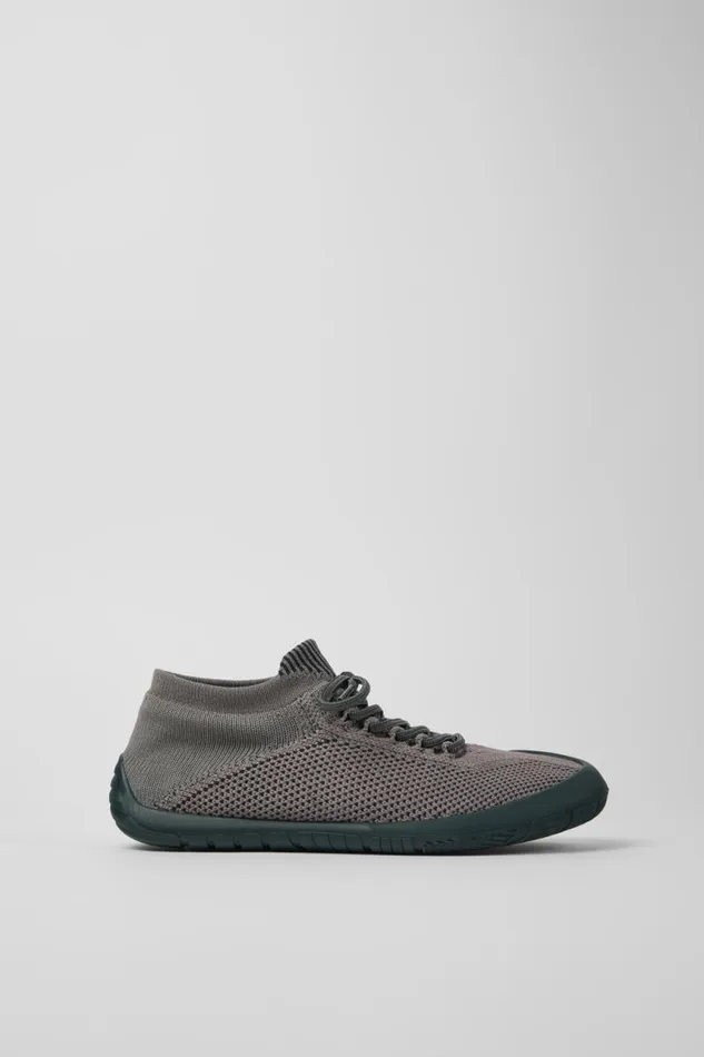 Women Camper Ankle Boots Path Gray Textile Sneakers Women Camper Ankle Boots Path Gray Textile Sneakers
