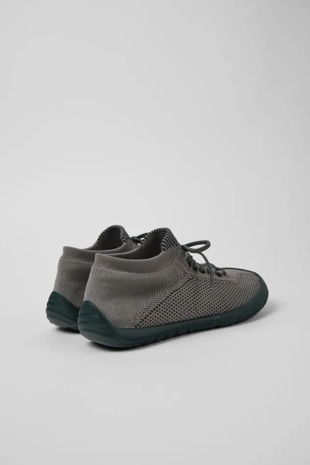 Women Camper Ankle Boots Path Gray Textile Sneakers Women Camper Ankle Boots Path Gray Textile Sneakers
