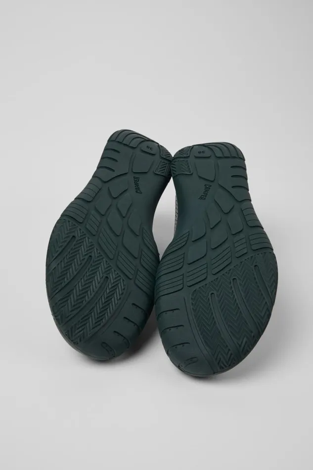 Women Camper Ankle Boots Path Gray Textile Sneakers Women Camper Ankle Boots Path Gray Textile Sneakers