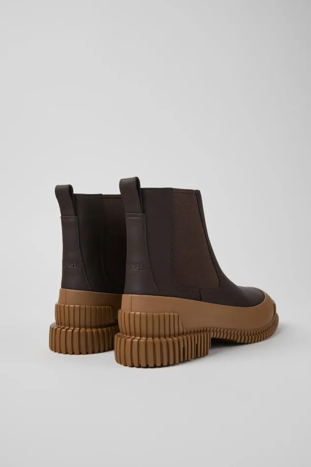 Women Camper Ankle Boots Pix Brown Leather Chelsea Boot Women Camper Ankle Boots Pix Brown Leather Chelsea Boot