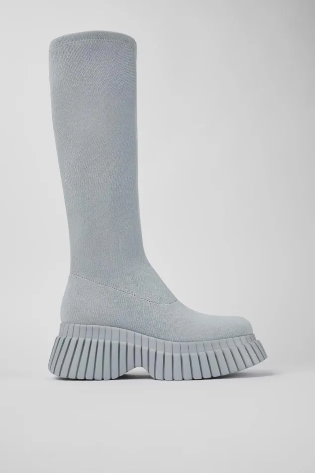 Women Camper Boots BCN Gray Textile Bootie Women Camper Boots BCN Gray Textile Bootie