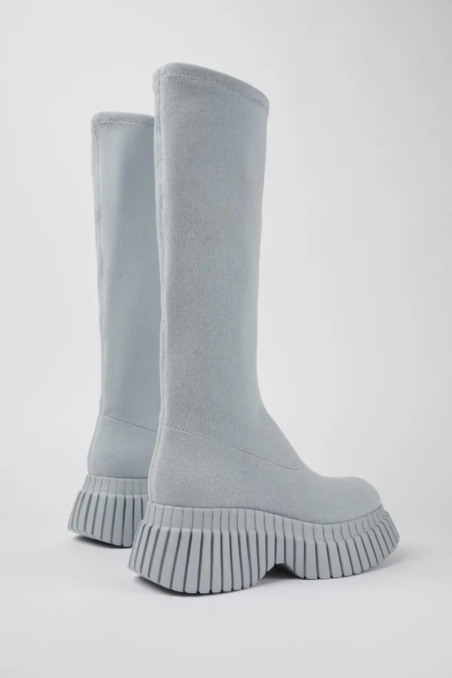 Women Camper Boots BCN Gray Textile Bootie Women Camper Boots BCN Gray Textile Bootie