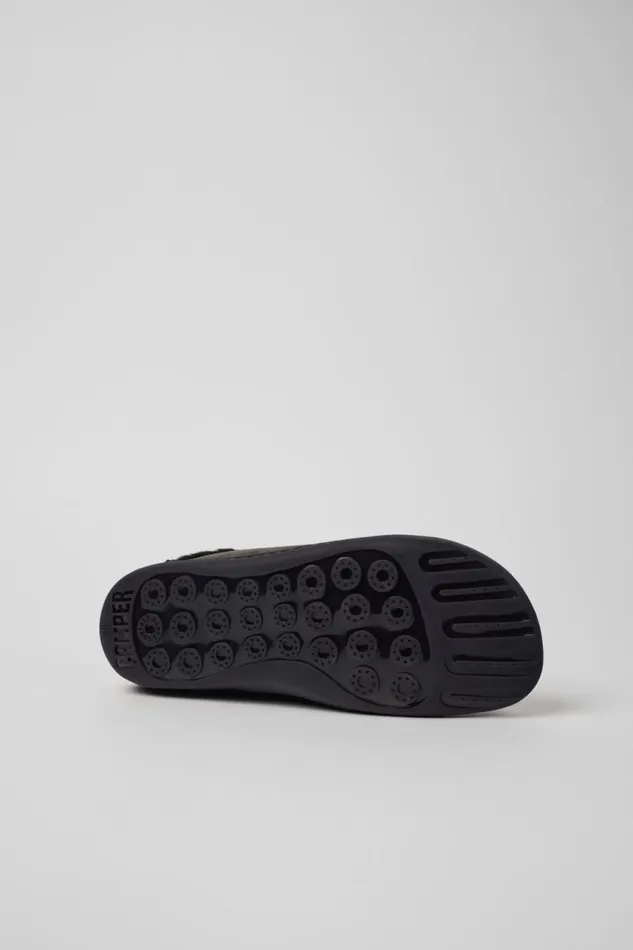 Women Camper Casual Shoes Peu Gray Nubuck Clogs Women Camper Casual Shoes Peu Gray Nubuck Clogs