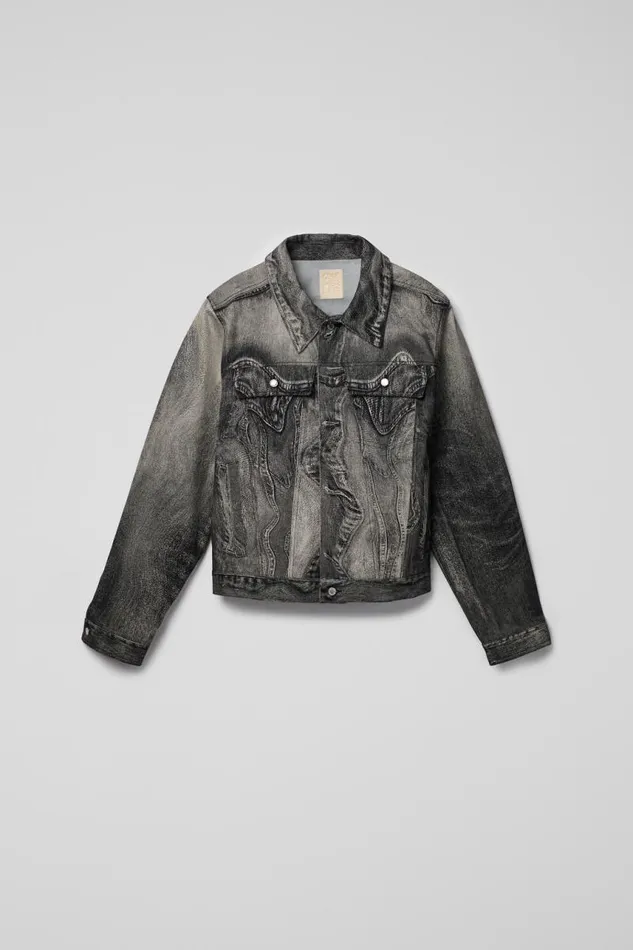 Women Camper Denim Denim Jacket BlackGray Denim Jacket Women Camper Denim Denim Jacket BlackGray Denim Jacket