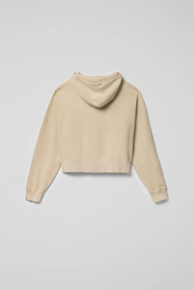 Women Camper Jersey Hoodie Beige Cotton Hoodie Women Camper Jersey Hoodie Beige Cotton Hoodie