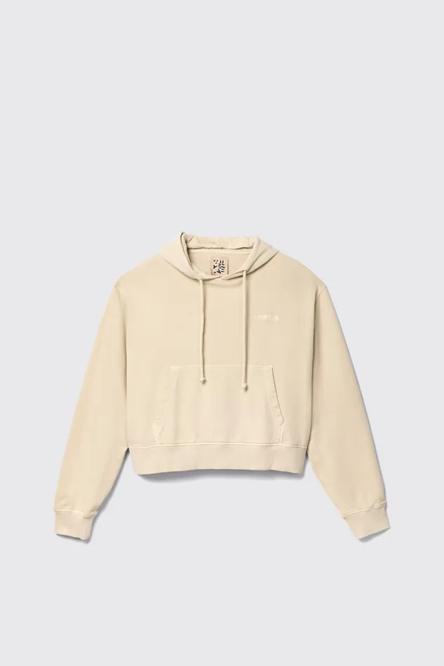 Women Camper Jersey Hoodie Beige Cotton Hoodie Women Camper Jersey Hoodie Beige Cotton Hoodie