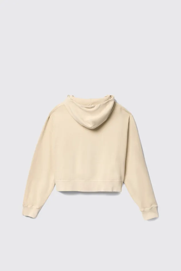 Women Camper Jersey Hoodie Beige Cotton Hoodie Women Camper Jersey Hoodie Beige Cotton Hoodie
