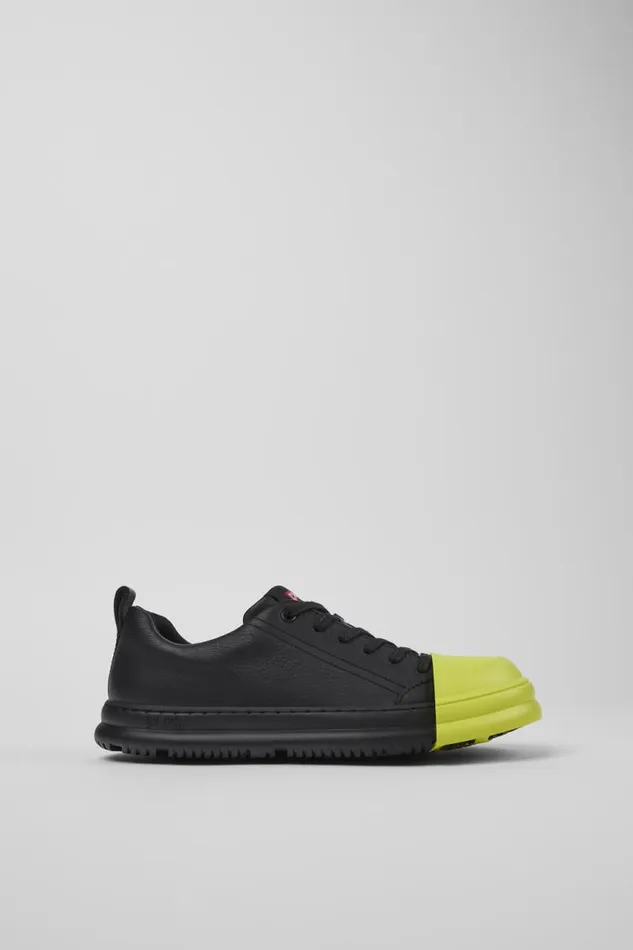 Women Camper Sneakers Junction Runner Black Leather Sneakers Women Camper Sneakers Junction Runner Black Leather Sneakers