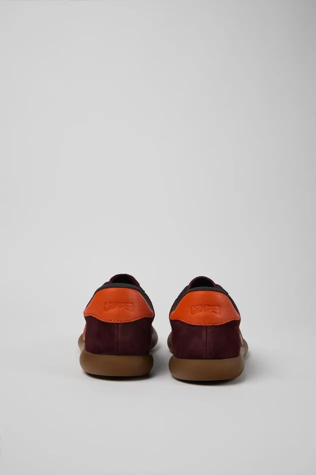 Women Camper Sneakers Pelotas Soller Burgundy NubuckLeather Sneaker Women Camper Sneakers Pelotas Soller Burgundy NubuckLeather Sneaker