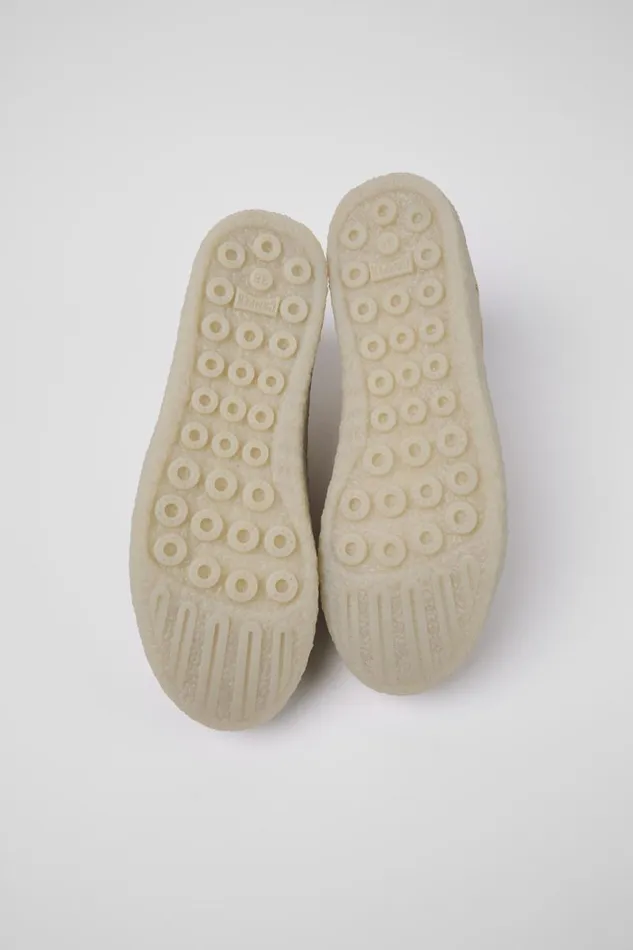 Women Camper Sneakers Peu Terreno Beige Nubuck Shoes Women Camper Sneakers Peu Terreno Beige Nubuck Shoes
